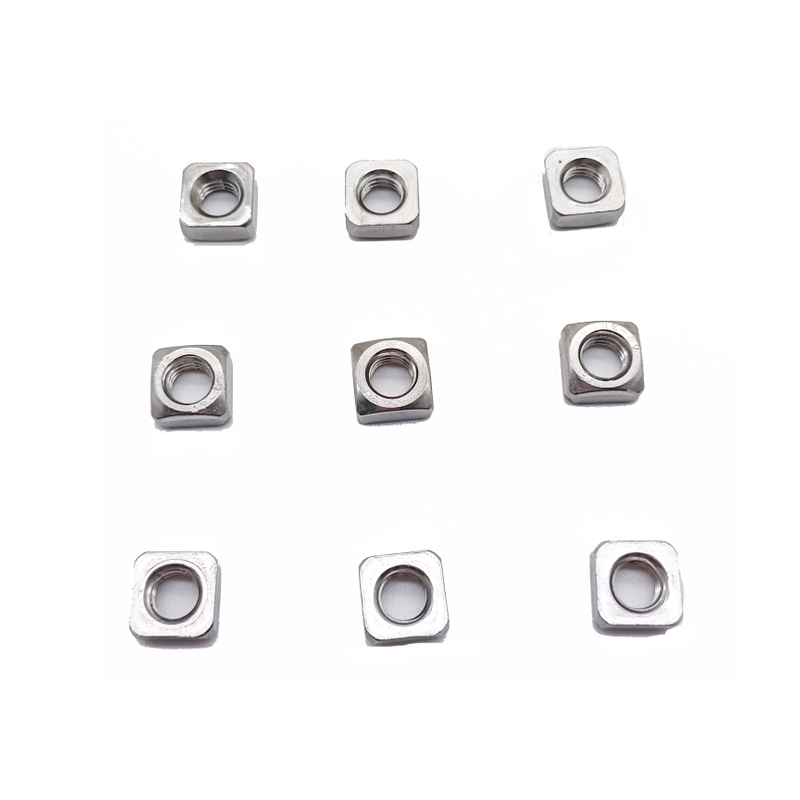 Factory Price Stainless Steel DIN557 M3 M4 M5 Square Nut 