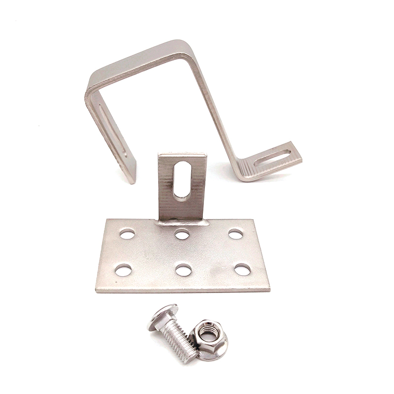 Stainless Steel SS304 Roof Hooks for Solar Panel Roof Top Mounting Hook