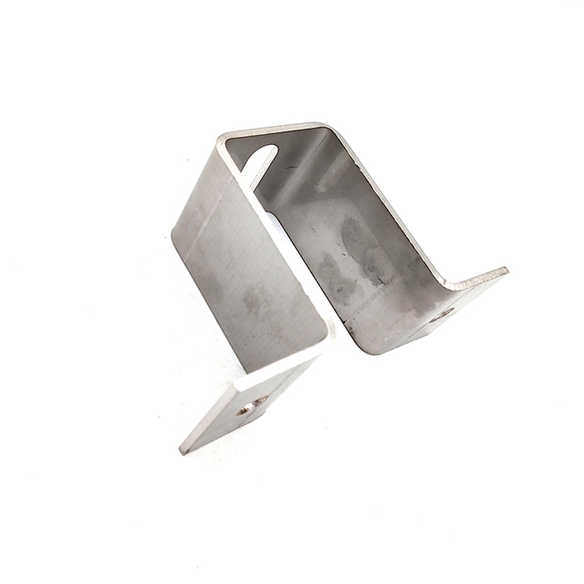 Frameless Solar Panel Clamps/ Solar Energy System Aluminum Extrusion for Solar Rail Mount Bracket