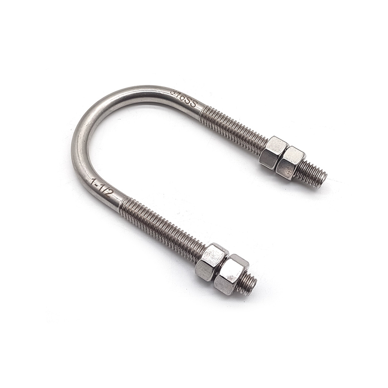 Stainless Steel 316 1-1/2 Small U Bolt with Hexagon Nuts