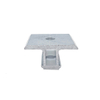 Solar AL6005/AL6063 PV Panel Mounting Metal Roof System Roof Hook Mid Clamp