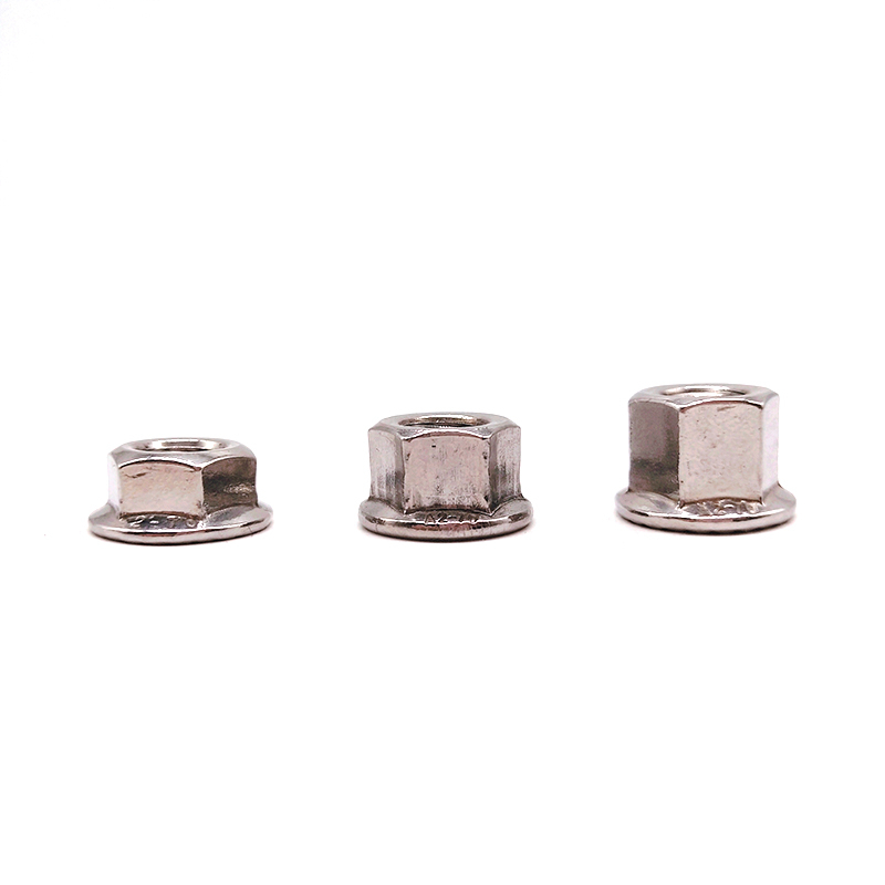 DIN6331 Stainless Steel SS304 SS316 Thick Hexagon Collar Flange Nuts