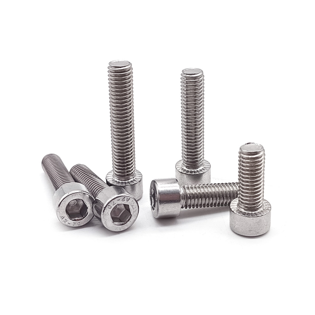DIN912 Stainless Steel 304/316 M6 M8 Hex Socket Cap Head Allen Screw Bolt
