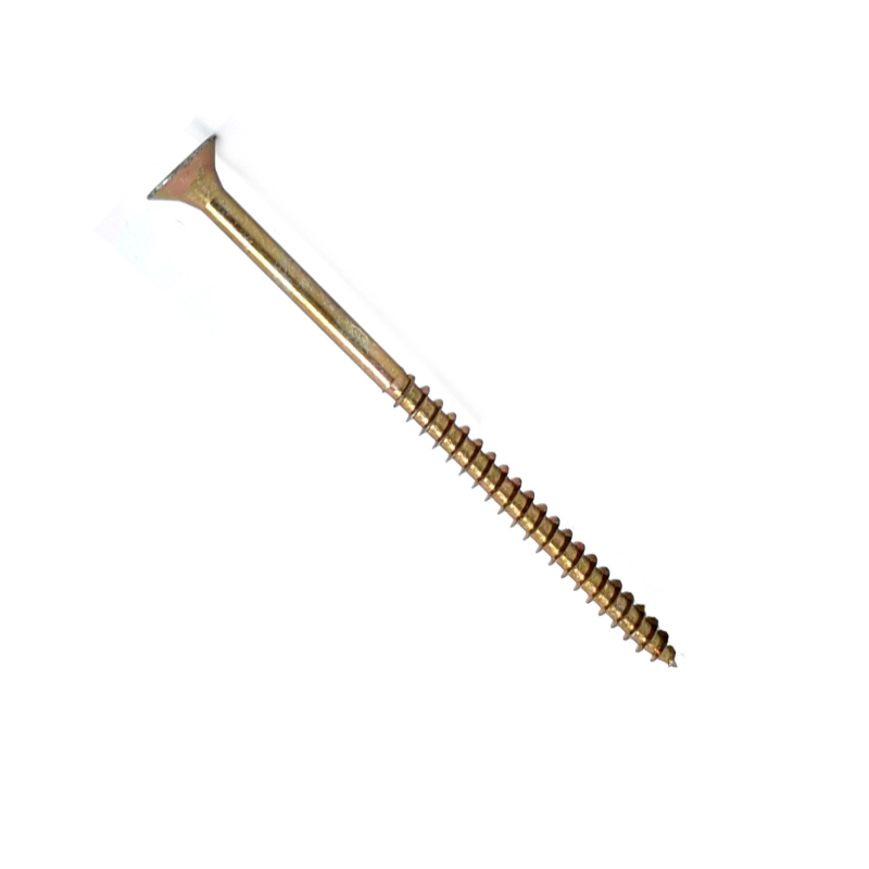 Carbon Steel Yellow Zinc DIN7982 Countersunk Head Self Tapping Screws with Pozidriv Cross