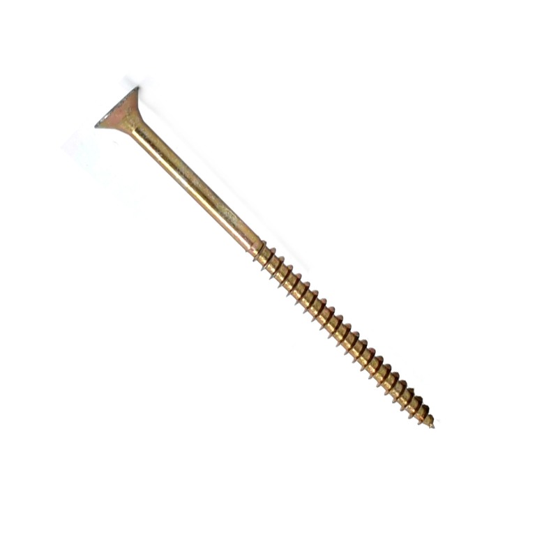 Carbon Steel Yellow Zinc DIN7982 Countersunk Head Self Tapping Screws with Pozidriv Cross