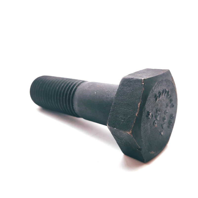 Black Zinc Plated Gr4.8 DIN931 Hex Head Bolts 