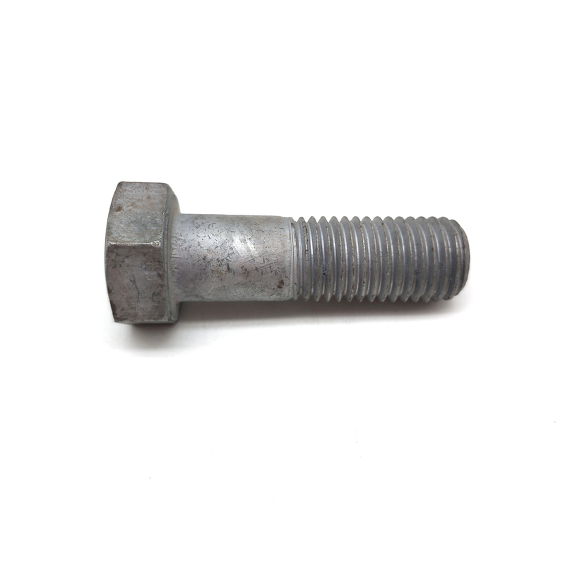 Carbon Steel Hot Dip Galvanized Half-thread Hex Bolt
