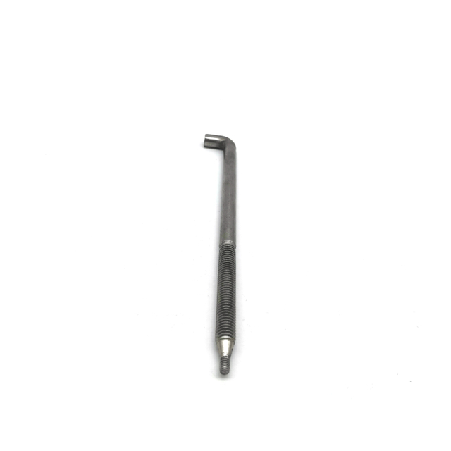 Stainless Steel J Hook Threaded Stud Anchor Bolt Connecting Rod
