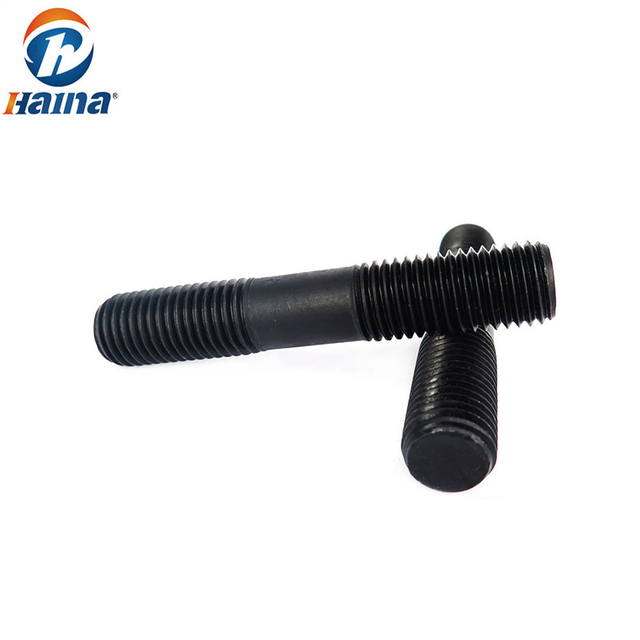 Teflon Double End Black Threaded Rods & Studs Bolt