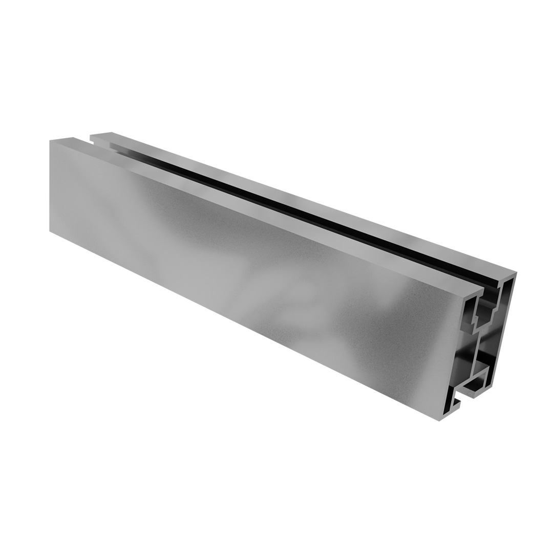 Customized Industrial 4040 Anodized Aluminum Extrusion Profile for Solar Mounting 