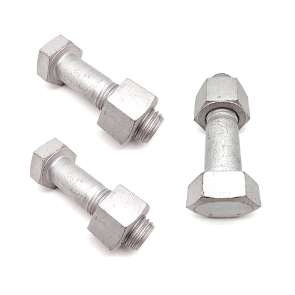 Carbon Steel Hot-dip Galvanizing Half-thread Heavy Hex Head Bolt And Nut