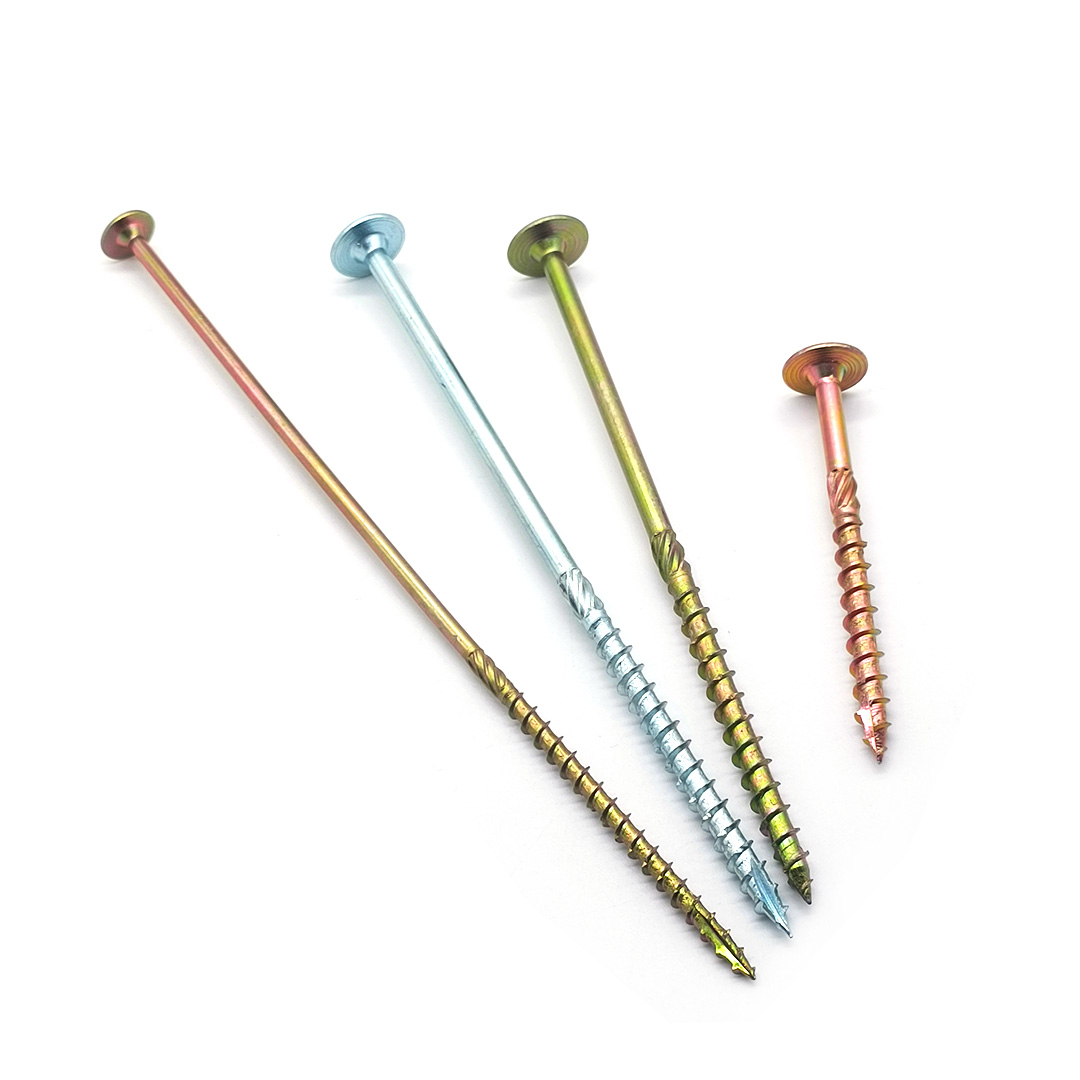 Carbon Steel Blue-White Zinc 200mm Torx Head Self Cutting Tapping Screw