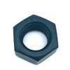 Teflon Black Carbon Steel High Quality DIN6915 Hexagon Head Nuts