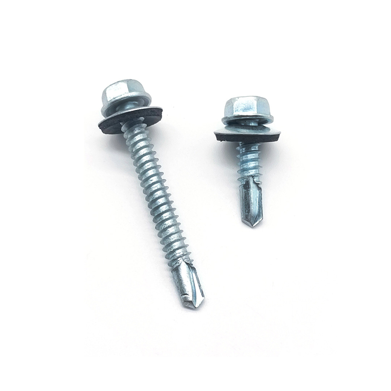 Stainless Steel 304+410 Compound Hex Head Composite Self Drilling Bi-Metallic Screw