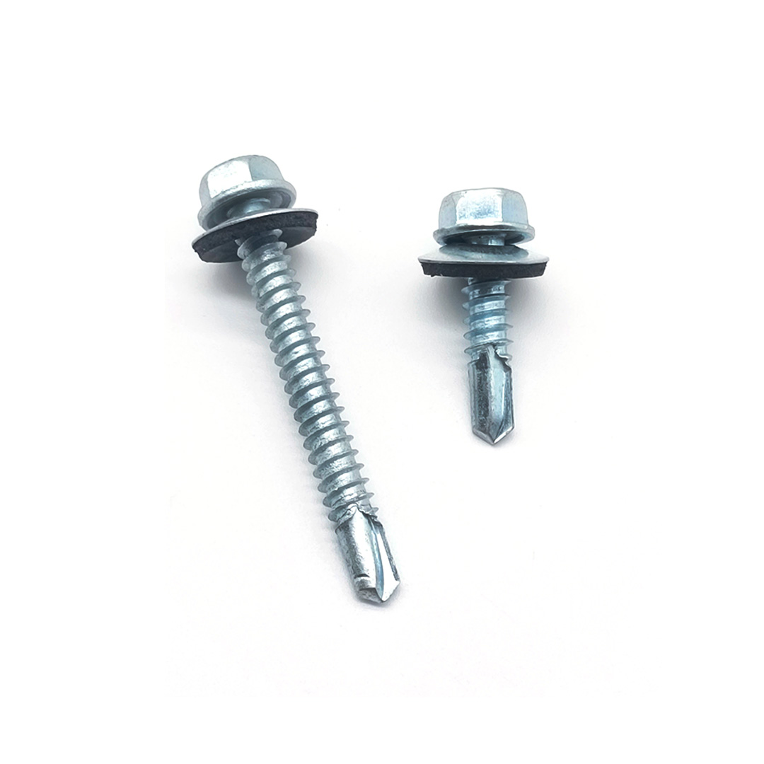 Stainless Steel 304+410 Compound Hex Head Composite Self Drilling Bi-Metallic Screw