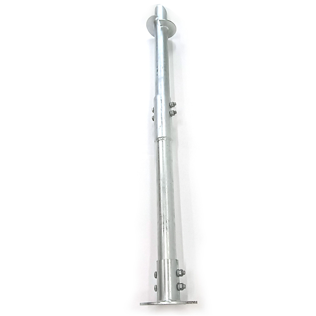 Large Spiral Blades HDG Ground Piles Screw Foundation with Round Head