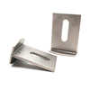 Stainless Steel SS304 90 Degree L Type Corner Brace Angle Bracket / Deck Hardware Brackets