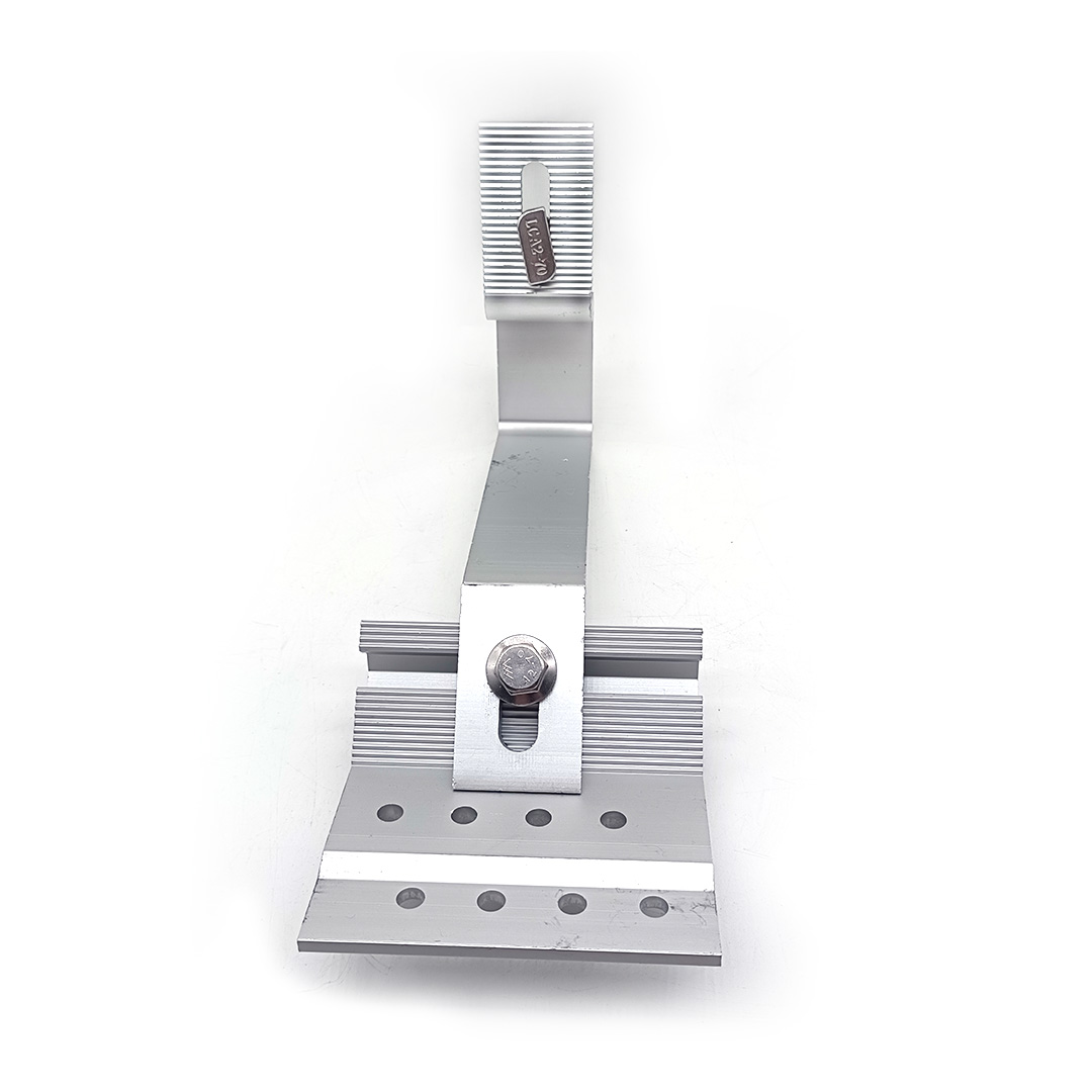 Aluminum 6082-T6 Adjustable Roof Hook for Tile Roof Solar Mounting System