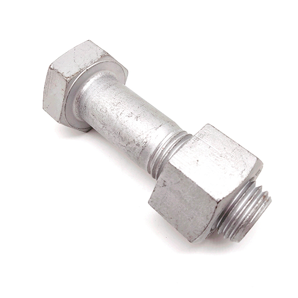 ANSI/ASME A490M Hot Dip Galvanized Metric Heavy Hexagon Bolt with Nut