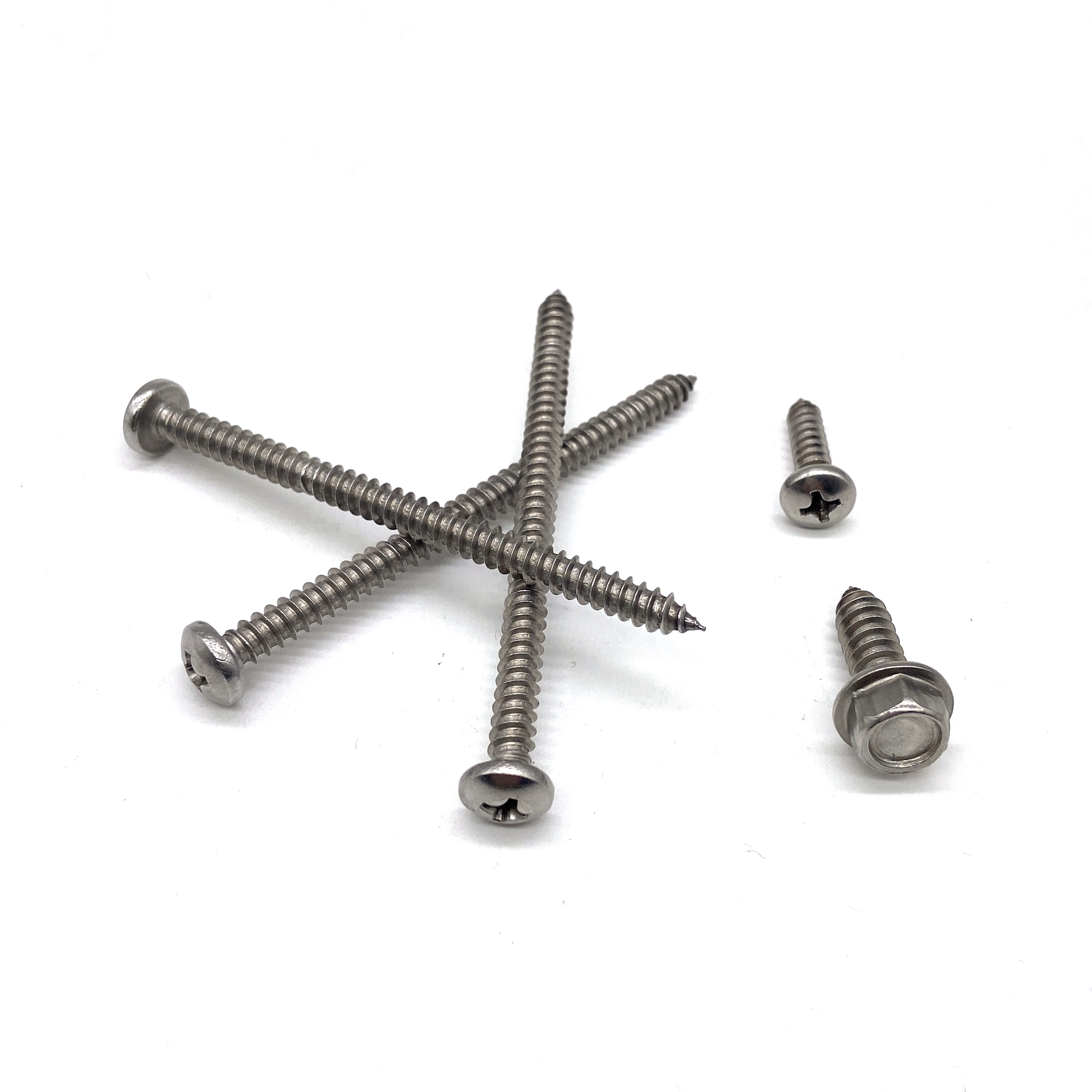 Wood Stainless Steel 304 316 Roofing Countersunk Decking Self Tapping Screw 