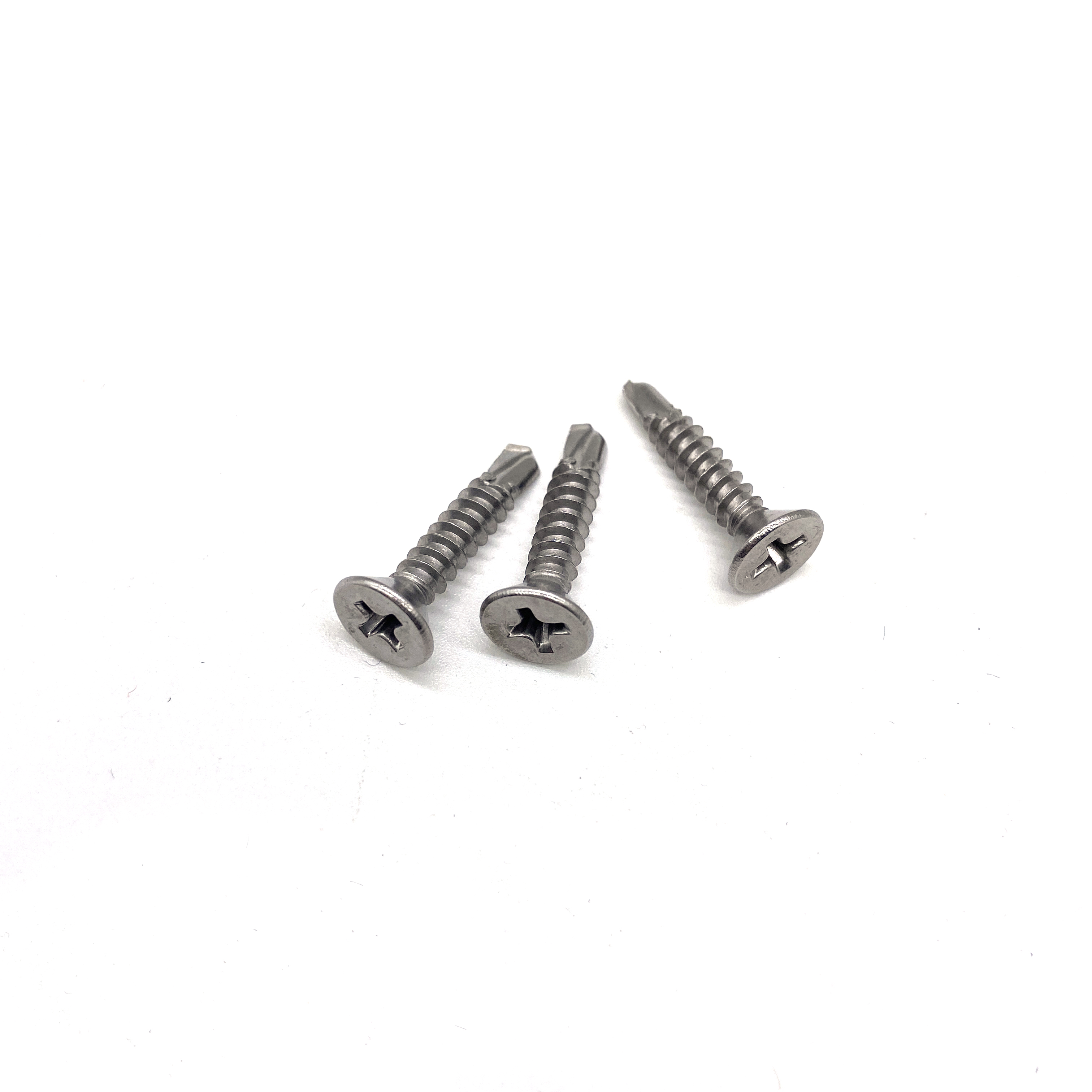 DIN7504P stainless steel 304 316  A2 A4 Cross Recessed Countersunk Head Self Drilling Screws