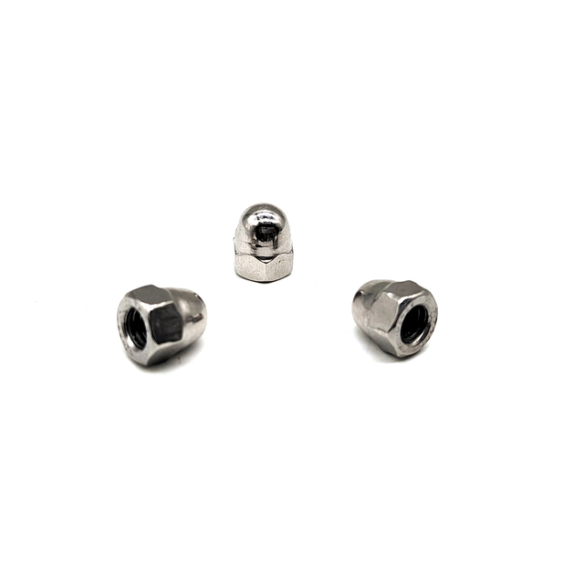 Stainless Steel 304 316 M4 M6 M10 Hex Cap Nuts 