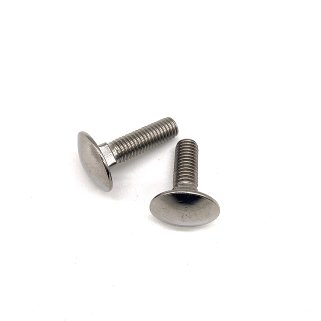 M5 M6 DIN603 INOX A4 INOX A2 Stainless Steel 314 316 Square Neck Carriage Bolt 