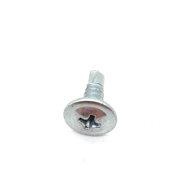 Carbon Steel Grade 4.8/6.8/8.8 Zinc Coating Truss Head Short Self Drilling Screw