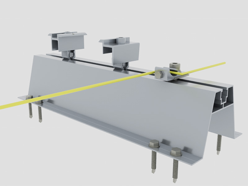 Aluminum Rail with screw
