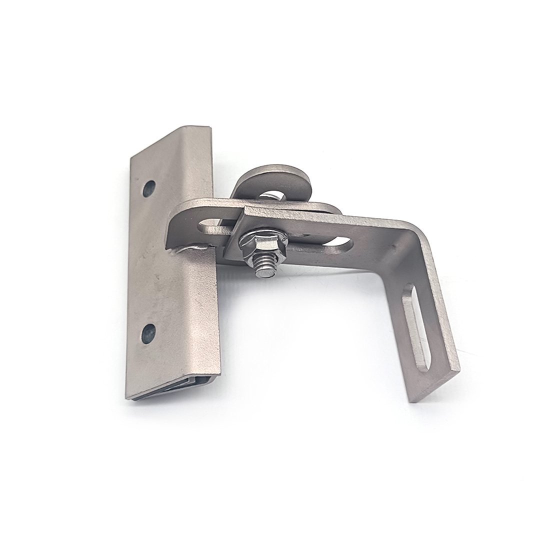 SS304 PV Solar Roof Panel Module Bracket Stainless Steel Clamp