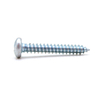 DIN7981 Blue And White Zinc Pan Head Self Tapping Screws with Cross Recessed