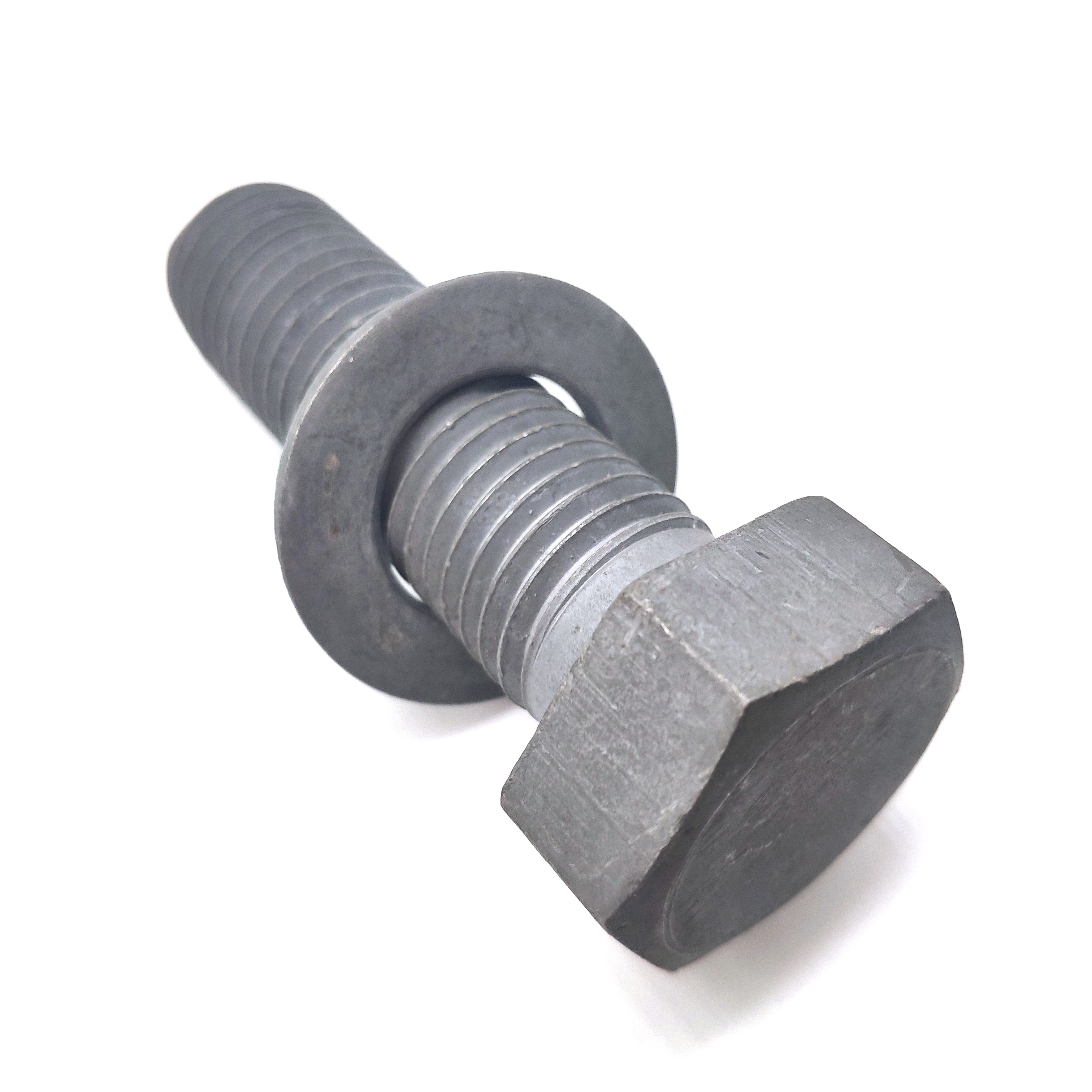 Carbon Steel DIN933 HDG Grade 8.8 Full Thread Hex Bolt with Washer
