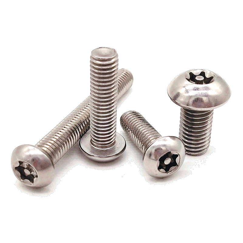 SS304 All Size Torx Round Button Head Machine Screw ASME/ANSI B18.6.3