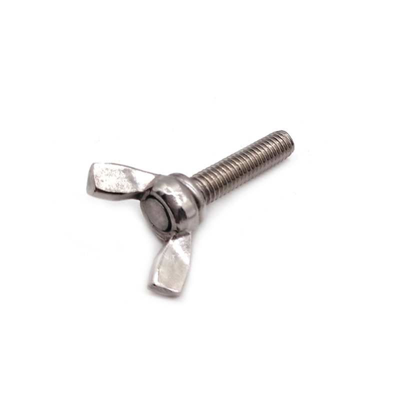 China Factory Stainless Steel 304 316 Wing Machine Bolt Screws