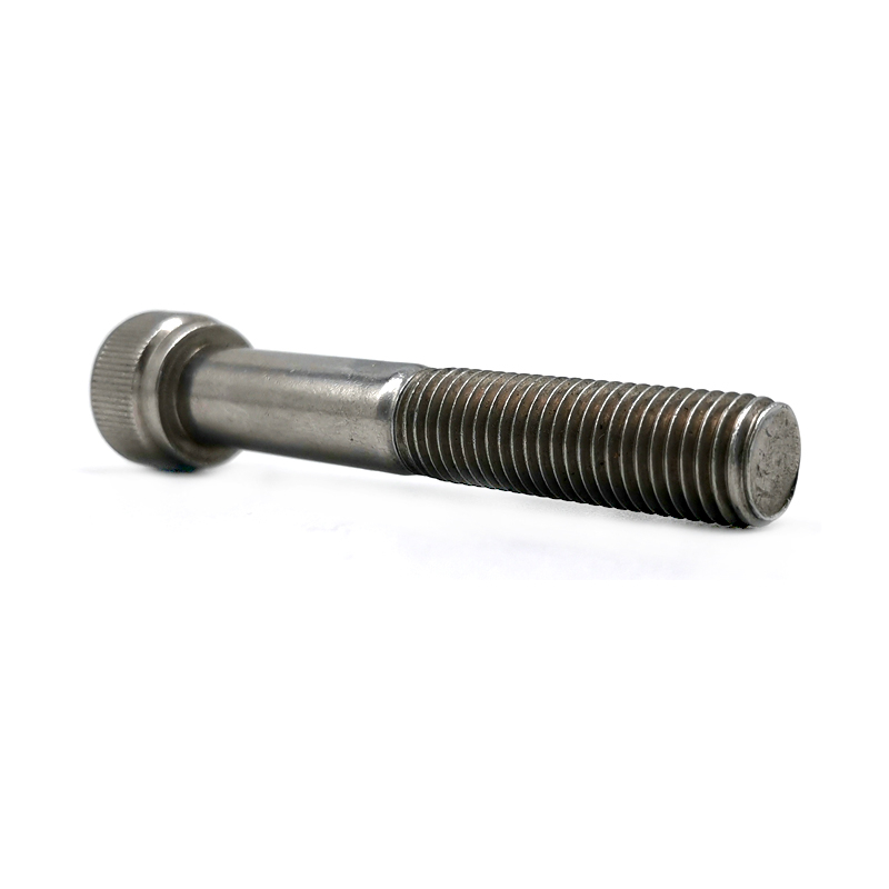 Stainless Steel Hexagon Socket Head Half Thread Machine Cap Screws with Knurled