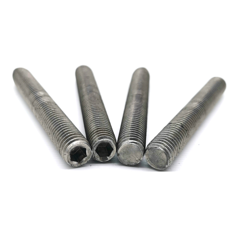 Stainless Steel Hex Socket Fully Threaded Rod Studs Length Configurable