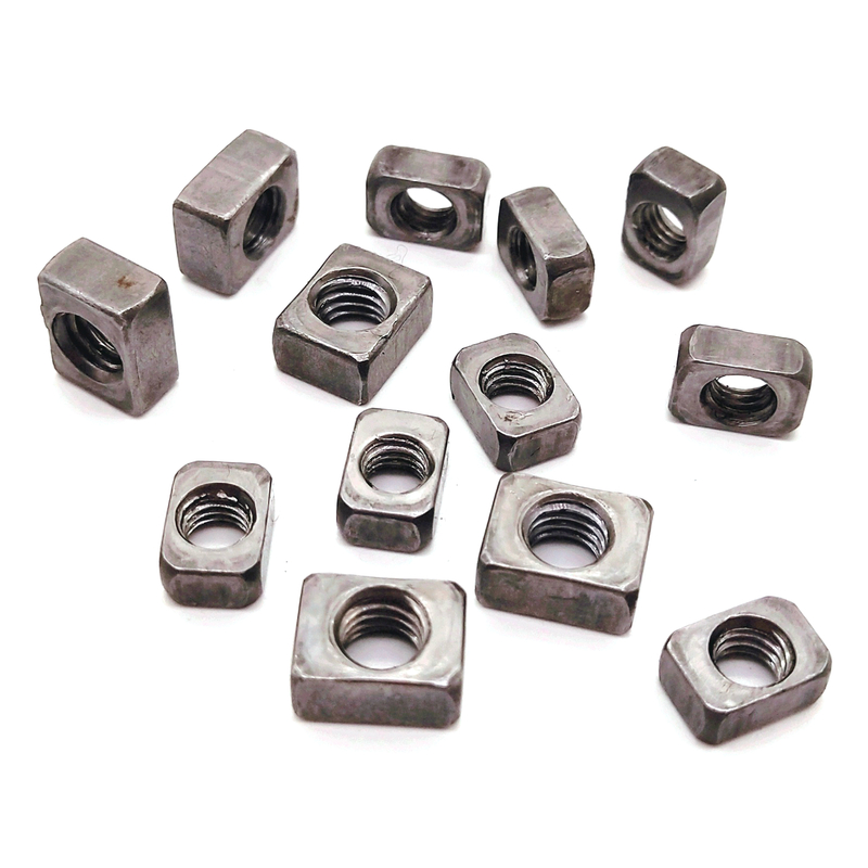Stainless Steel Grade 4.8 Plain M5 M6 Flat Rectangle Rectangular Sliding Square Nut 