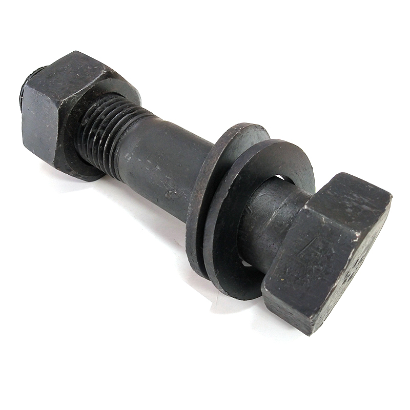  Carbon Steel ASTM A193 DIN931 Black Heavy Hex Structural Bolt with nuts
