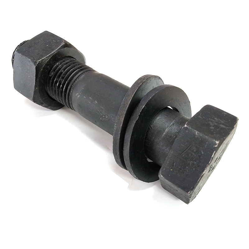  Carbon Steel ASTM A193 DIN931 Black Heavy Hex Structural Bolt with nuts