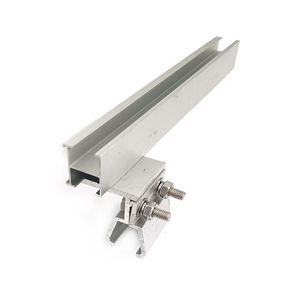 Hot Sales Photovoltaic Aluminum H Shape Rail with Klip Lok Clamp for Solar Mount Bracket