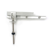 Solar Aluminum Panel Mounting Rail with Hanger Bolt And L Foot Clamp Brackets