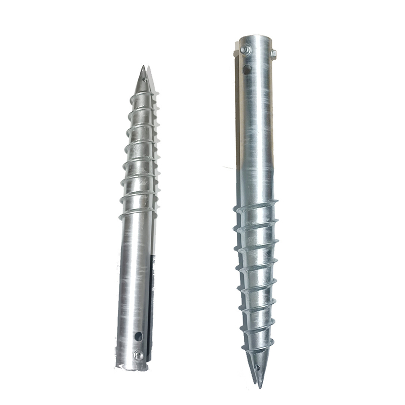 Q235B Q355B HDG N Series Ground Screw Foundation Piles 