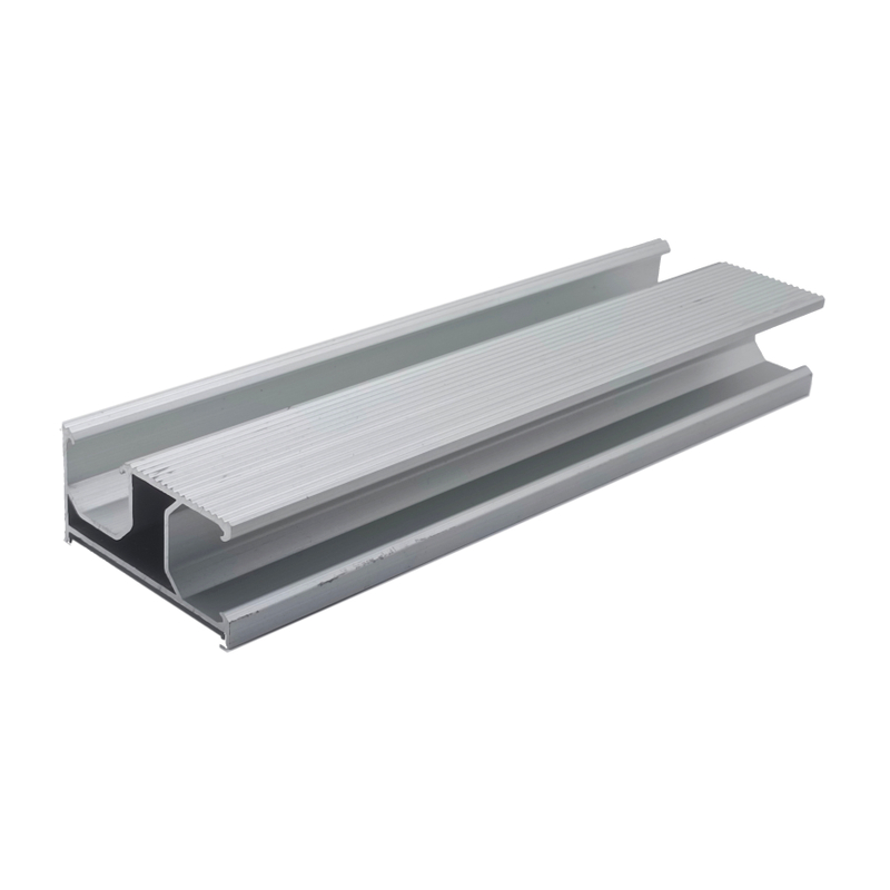 Solar Panel Brackets Aluminium Extrusion 6063 T5 Solar Panel Frames Aluminum Rail