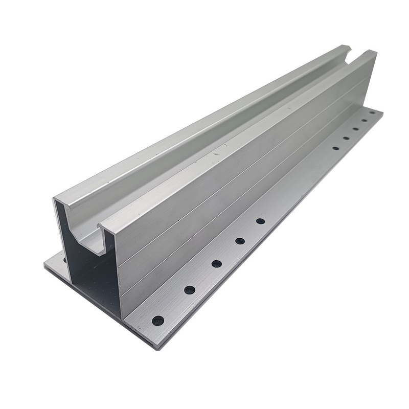 AL6005/AL6063 T Slot Aluminium Extrusion Solar Panel Mounting Rails