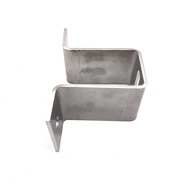 Stainless Steel U Shaped Hook Bracket Channel Clamp Metal Wall Brackets for Mounting