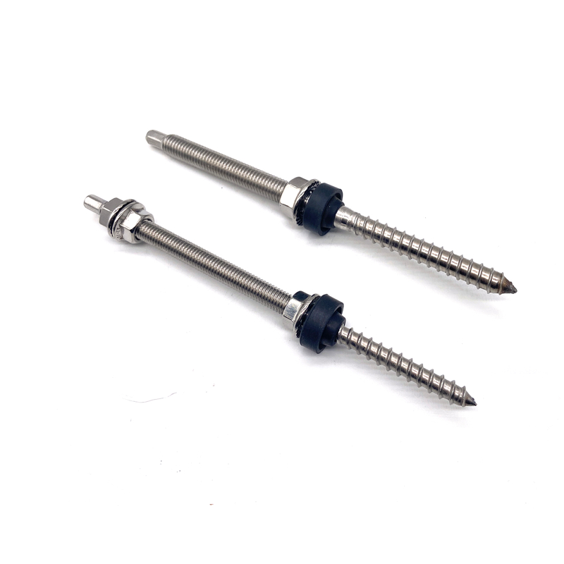 Stainless Steel Double Head Thread Tin Roof M10 Hanger Bolt for Wood