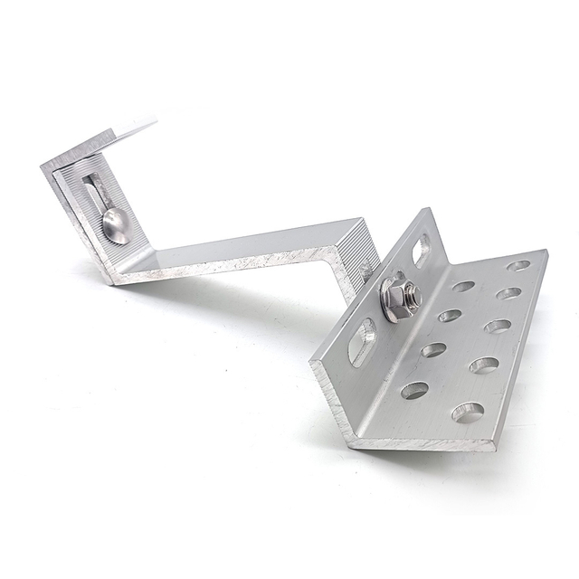 Aluminum Adjustable Solar Tile Roof Hook PV Panel Mounting Bracket Solar Roof Hook Mounting System