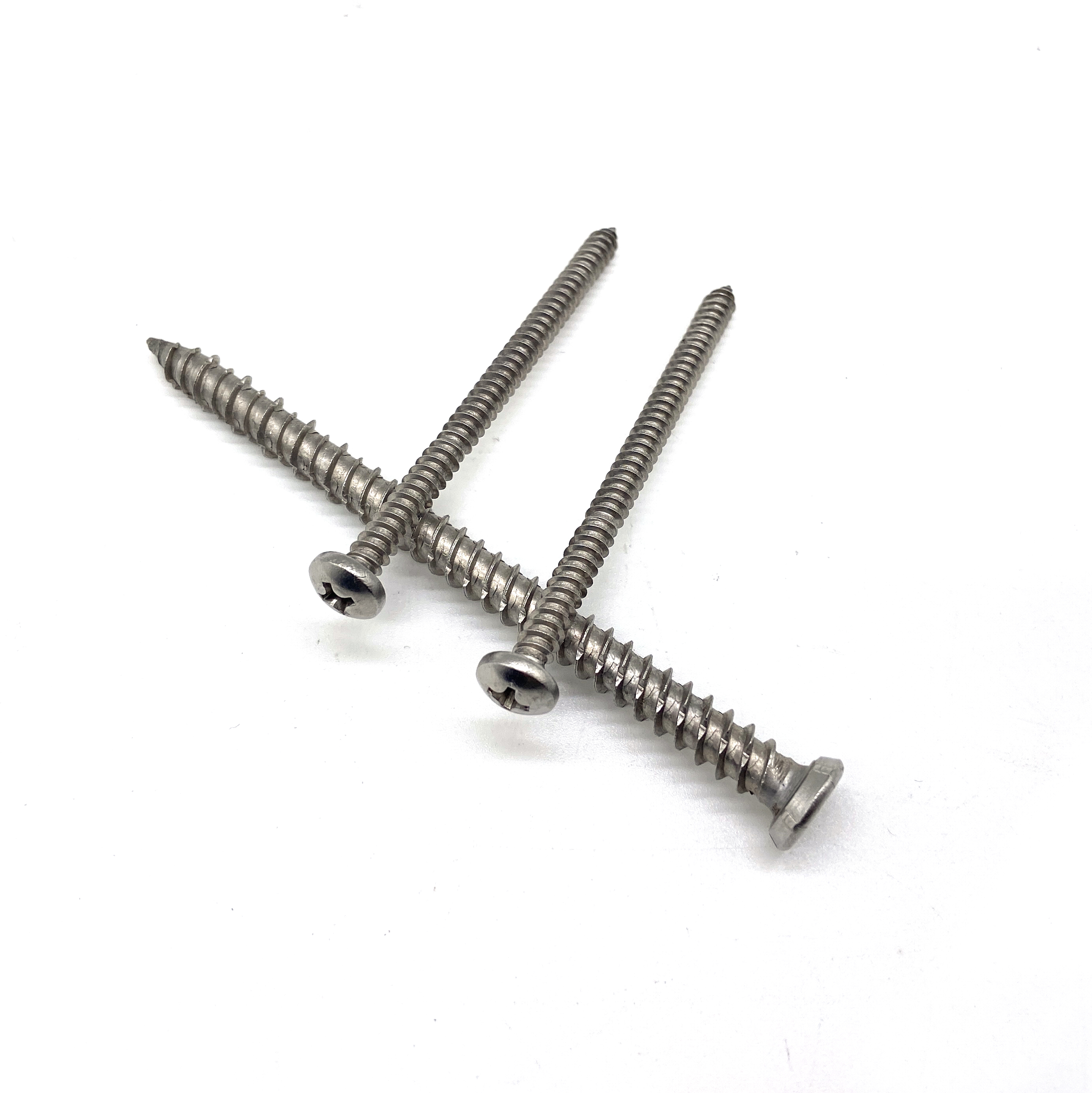 304 316L Stainless Steel Trim Head Screws for Metal Studs Self Tapping Wood Screws