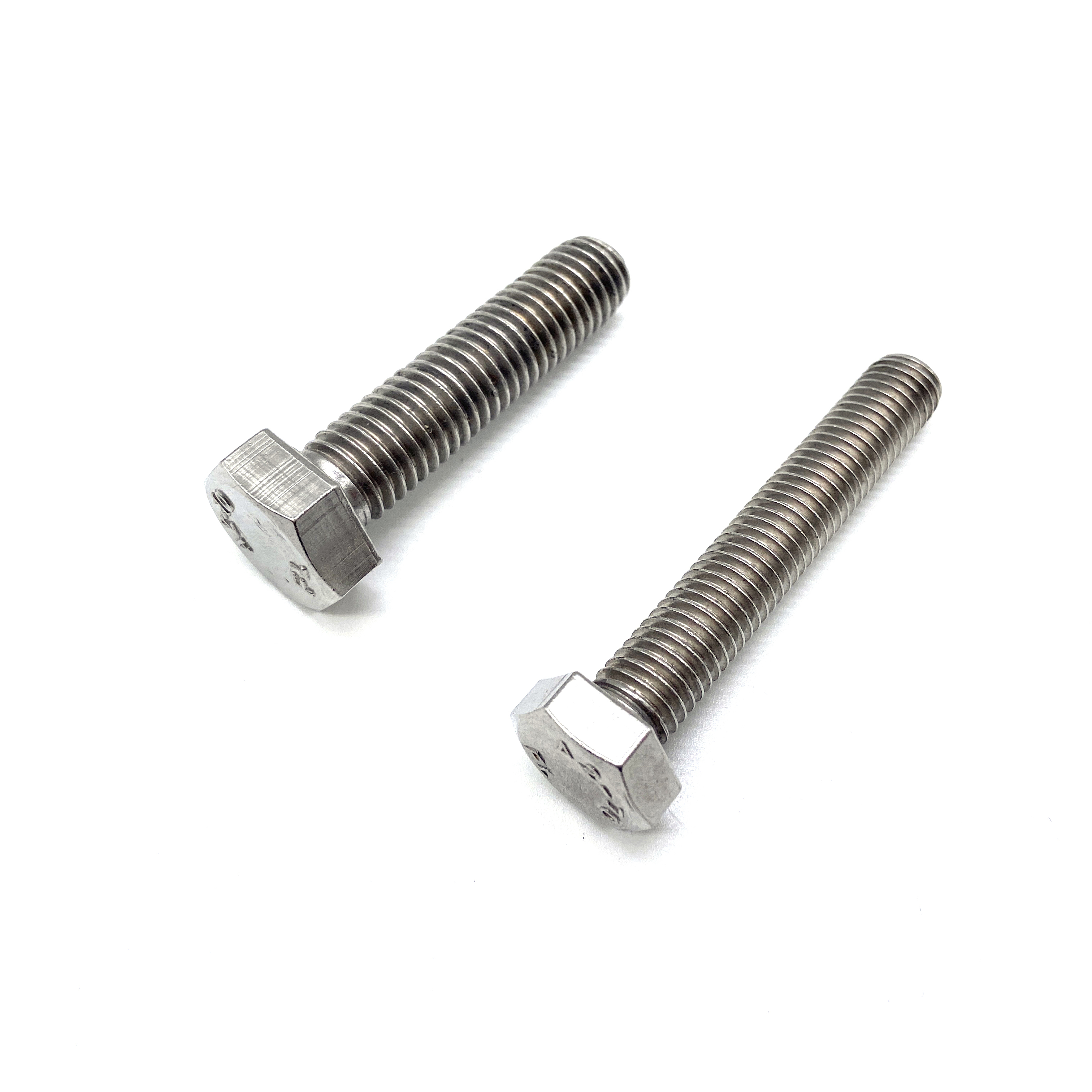  INOX A2 INOX A4 DIN933 M6 M8 Stainless Steel Hex Head Bolt