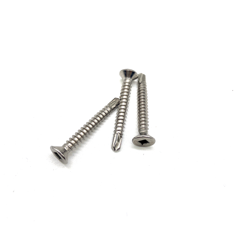 SS316 SS304 China Factory Supply Hardend Countersunk Head Self Drilling Screws